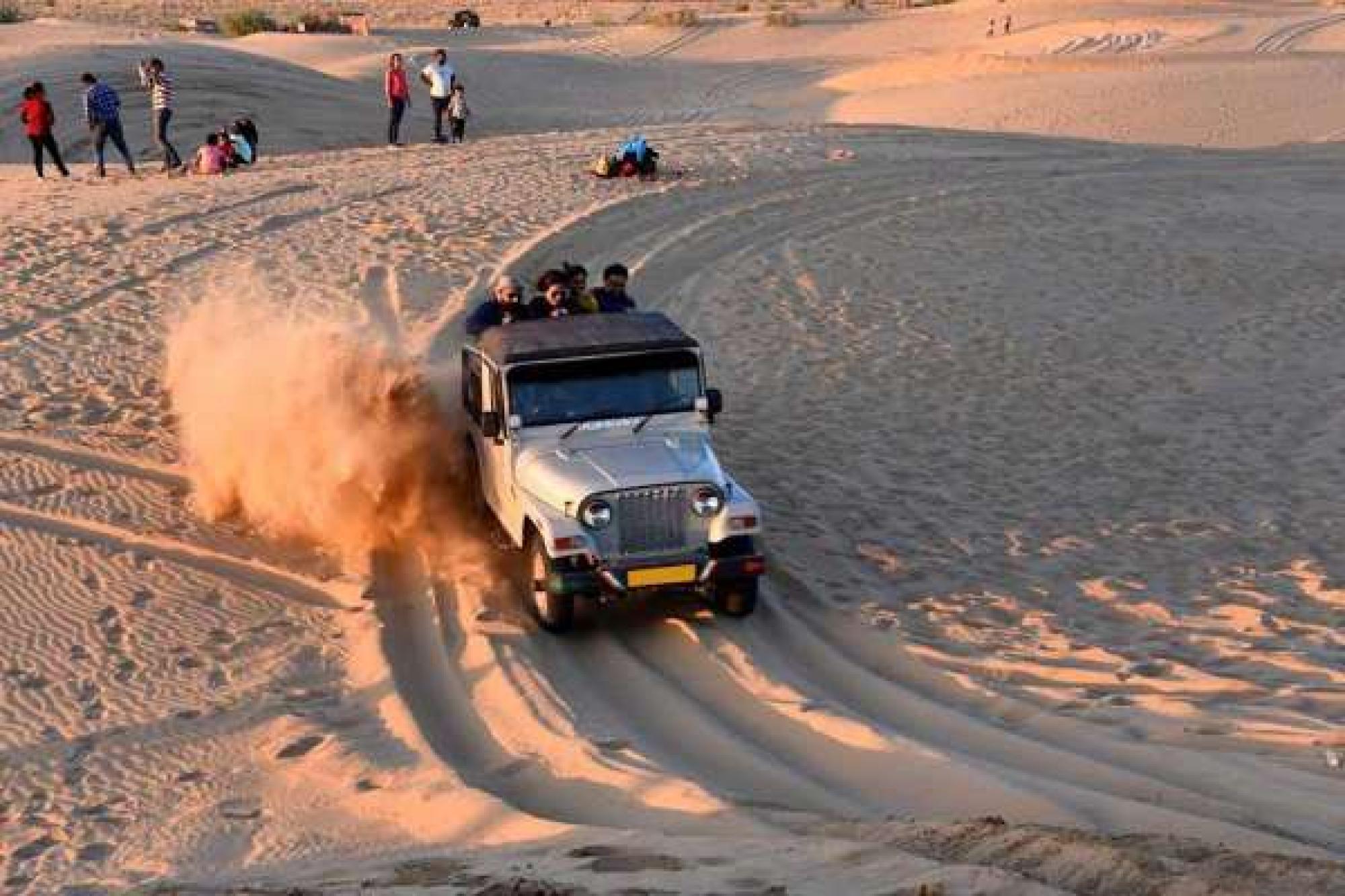 Jeep Safari in Dunes of Rajasthan